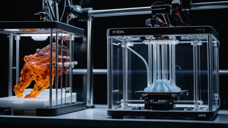 FDM and SLA Material Properties